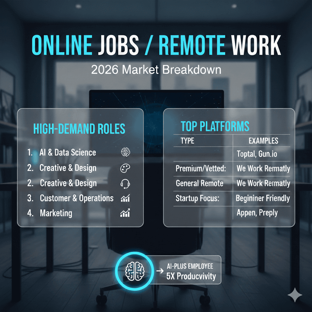 Remote Jobs 2026: Top 10 High-Paying Online Roles