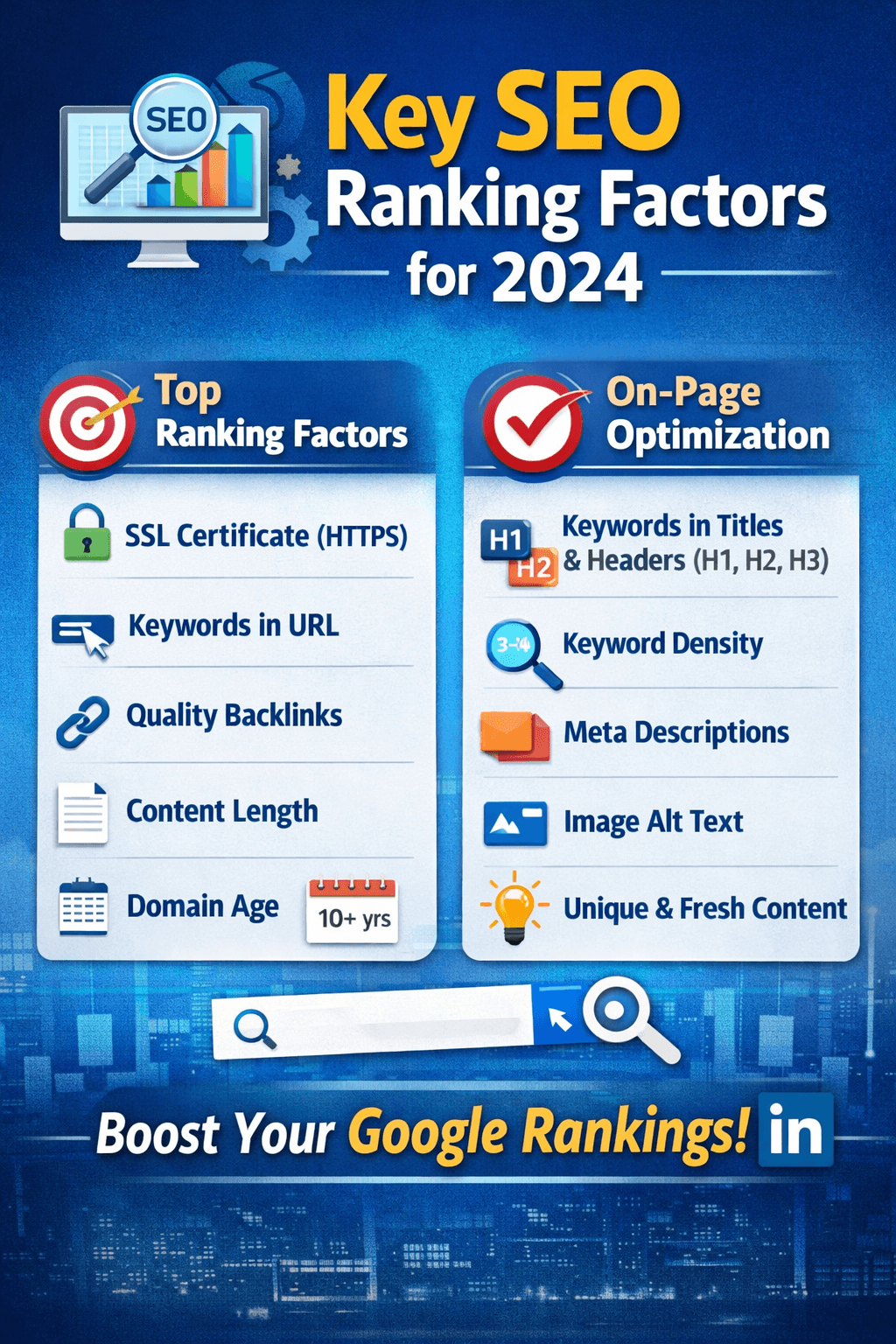 Best SEO practices for higher ranking