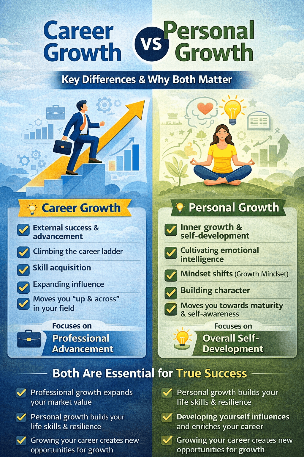 Career Growth vs Personal Growth