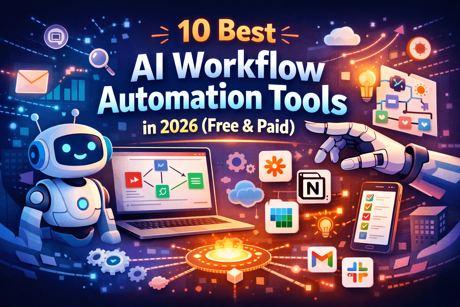 Top AI Workflow Automation Tools in 2026 for Faster Business Growth