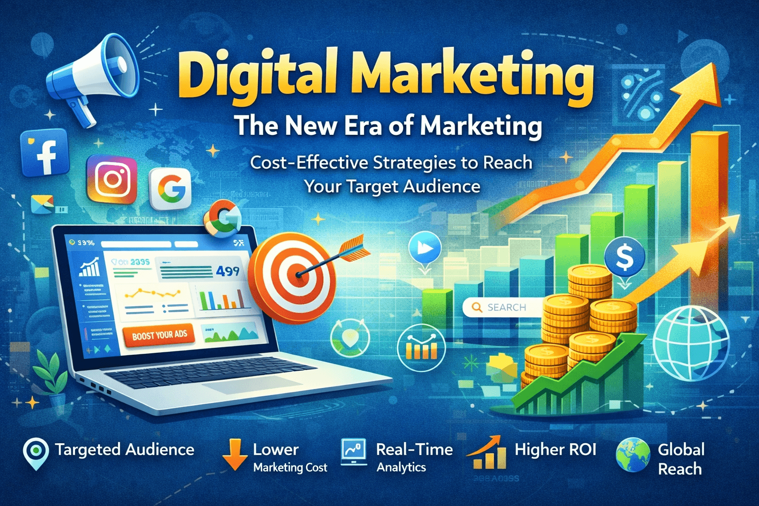 Digital Marketing – The New Era of Marketing Cost-Effective Strategies to Reach Your Target Audience